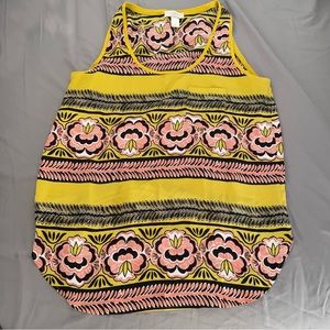 Loft tank top shell yellow